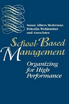 portada school-based management: transforming practice in adult and continuing education (en Inglés)