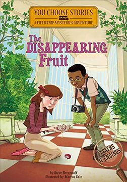 portada The Disappearing Fruit: An Interactive Mystery Adventure (You Choose Stories: Field Trip Mysteries)