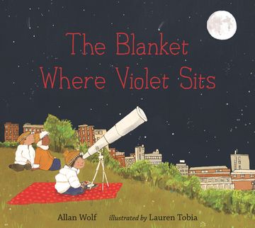 portada The Blanket Where Violet Sits (in English)