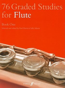 portada 76 Graded Studies for Flute, Book 1 (en Inglés)