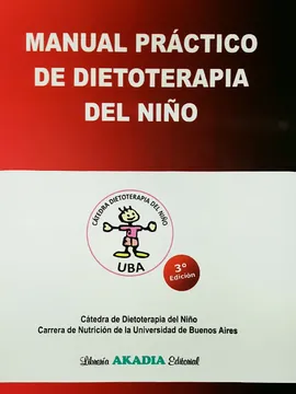 portada Manual práctico de dietoterapia del niño (in Spanish)