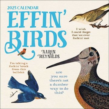 portada Effin' Birds 2025 Wall Calendar