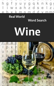 portada Real World Word Search: Wine (en Inglés)