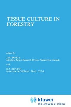 portada tissue culture in forestry (en Inglés)