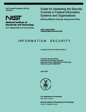 portada Guide for Assessing the Security Controls in Federal Information Systems and Organizations