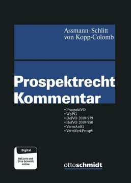portada Prospektrecht Kommentar (in German)