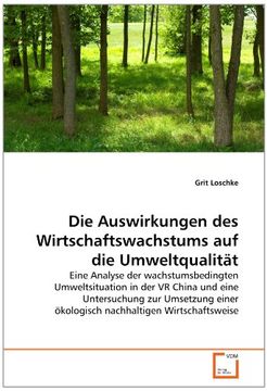 portada Die Auswirkungen des Wirtschaftswachstums auf die Umweltqualität