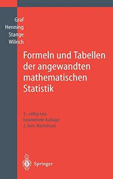 portada Formeln und Tabellen der Angewandten Mathematischen Statistik (in German)