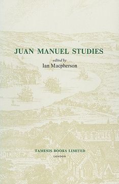 portada juan manuel studies (in Spanish)