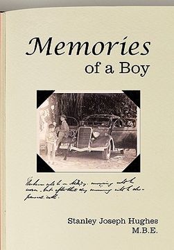 portada memories of a boy (en Inglés)