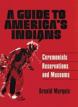 portada a guide to america's indians (en Inglés)
