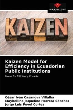 portada Kaizen Model for Efficiency in Ecuadorian Public Institutions (in English)