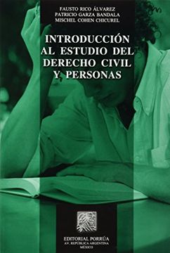 portada Introduccion al Estudio del Derecho Civil y Personas