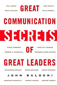 portada Great Communication Secrets of Great Leaders (en Inglés)