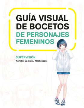 portada Guía visual de bocetos de personajes femeninos