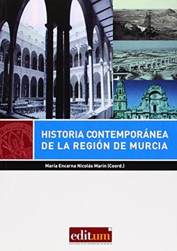 portada Historia contemporánea de la región de Murcia