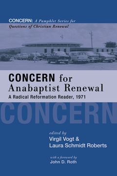 portada Concern for Anabaptist Renewal