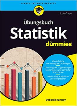 portada Übungsbuch Statistik für Dummies (en Alemán)