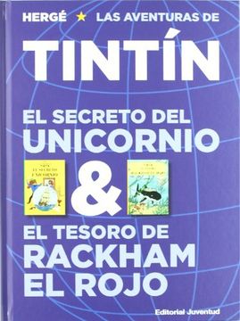 portada El Secreto del Unicornio & el Tesoro de Rackham el Rojo  (Album d Oble)(Las Aventuras de Tintin)