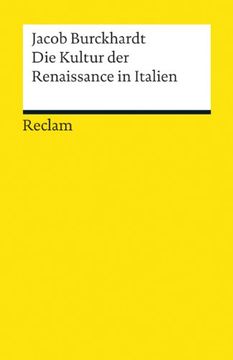 portada Die Kultur der Renaissance in Italien (en Alemán)