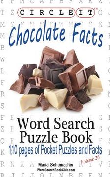 portada Circle it, Chocolate Facts, Word Search, Puzzle Book