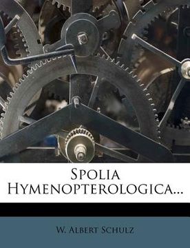 portada Spolia Hymenopterologica... (en Alemán)