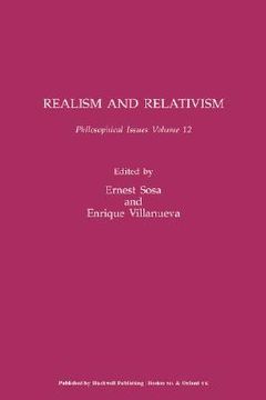 portada realism and relativism (en Inglés)