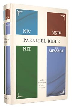 portada Niv, Nkjv, Nlt, the Message, (Contemporary Comparative) Parallel Bible, Hardcover (en Inglés)