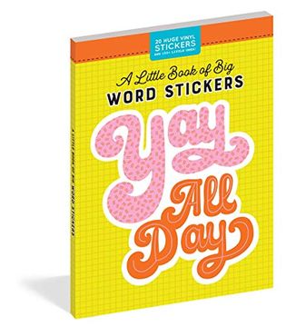 portada A Little Book of big Word Stickers (Pipsticks+Workman) (in English)