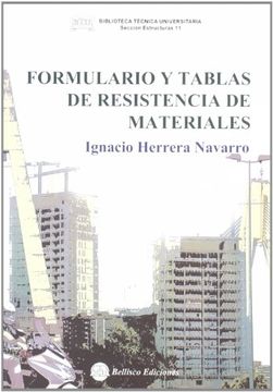 portada Formulario y Tablas de Resistencia de Materiales (in Spanish)