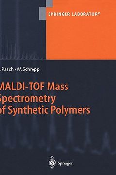 portada maldi-tof mass spectrometry of synthetic polymers