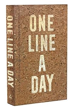 portada Cork one Line a Day: A Five-Year Memory Book (en Inglés)