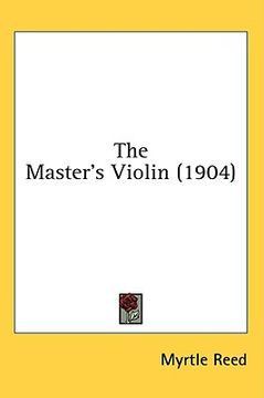 portada the master's violin (1904)