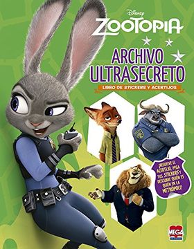 portada Archivo Ultrasecreto. Libro de Stickers y Acertijos (in Spanish)