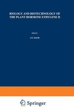 portada Biology and Biotechnology of the Plant Hormone Ethylene II (en Inglés)