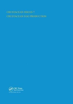portada Crustacean Egg Production (en Inglés)