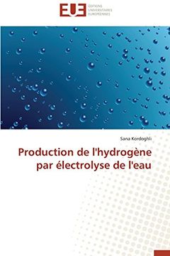portada Production de L'Hydrogene Par Electrolyse de L'Eau