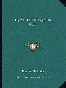 portada hymns to the egyptian gods (in English)
