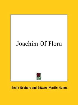 portada joachim of flora (en Inglés)