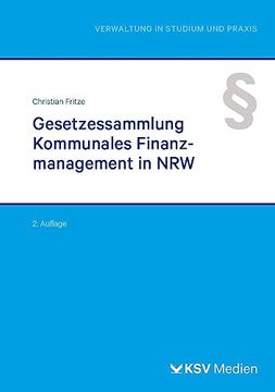 portada Gesetzessammlung Kommunales Finanzmanagement in nrw (en Alemán)