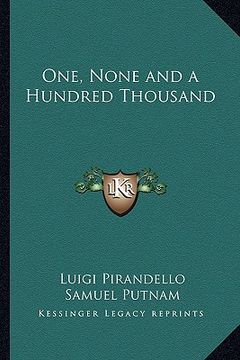 portada one, none and a hundred thousand (in English)