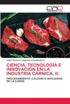 portada Ciencia, Tecnología e Innovación en la Industria Cárnica. Ii.  Procesamiento, Calidad e Inocuidad de la Carne.