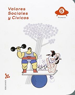 portada Valores Sociales Cívicos. Primaria 5