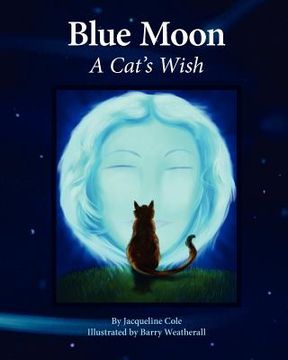 portada blue moon, a cat's wish (en Inglés)