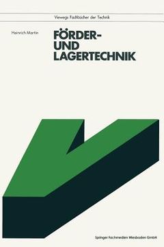 portada Förder- Und Lagertechnik (en Alemán)
