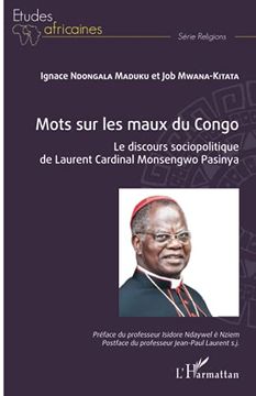 portada Mots sur les Maux du Congo le Discours Sociopolitique de Laurent Cardinal Monsengwo Pasinya (en Francés)