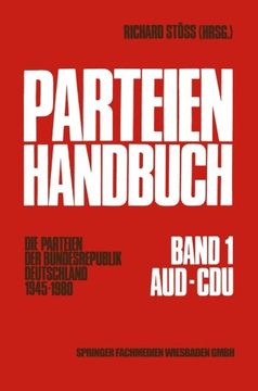 portada Parteien-Handbuch: Die Parteien der Bundesrepublik Deutschland 1945–1980 (Schriften des Zentralinstituts für sozialwiss. Forschung der FU Berlin) (Volume 1) (German Edition)