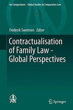 portada Contractualisation of Family law - Global Perspectives (Ius Comparatum - Global Studies in Comparative Law) (en Inglés)