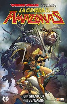portada Wonder Woman presenta: La odisea de las amazonas