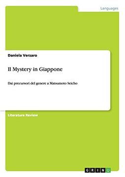 portada Il Mystery in Giappone: Dai Precursori del Genere a Matsumoto Seicho (in Italian)